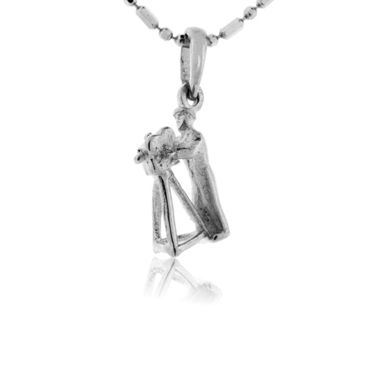 Small Cameraman Pendant or Charm - Park City Jewelers