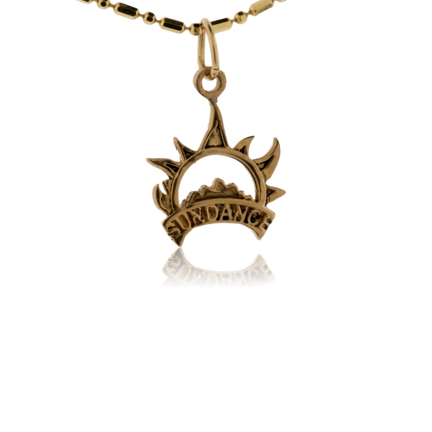 Small Sun "Sundance" Charm / Pendant - Park City Jewelers