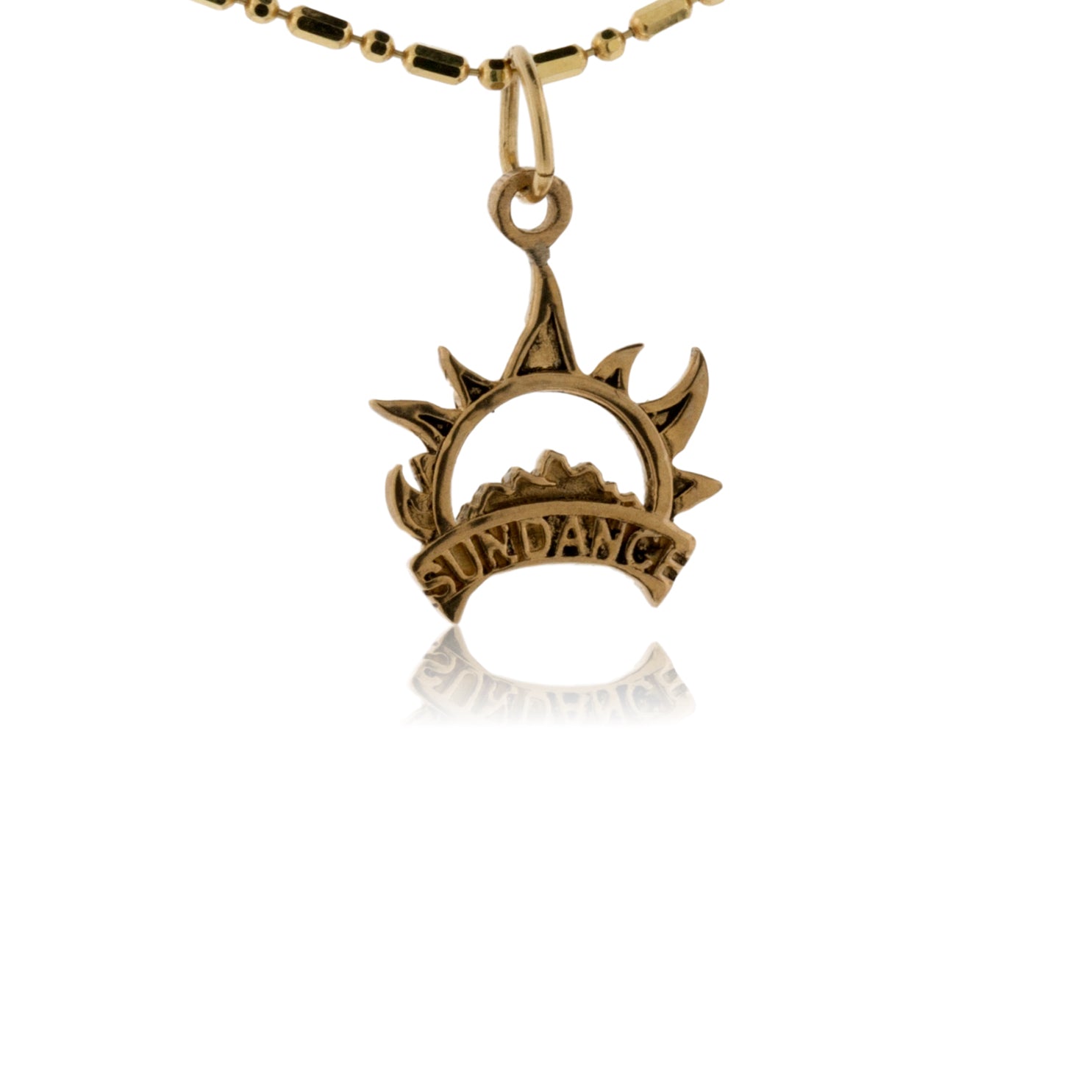 Small Sun "Sundance" Charm / Pendant - Park City Jewelers