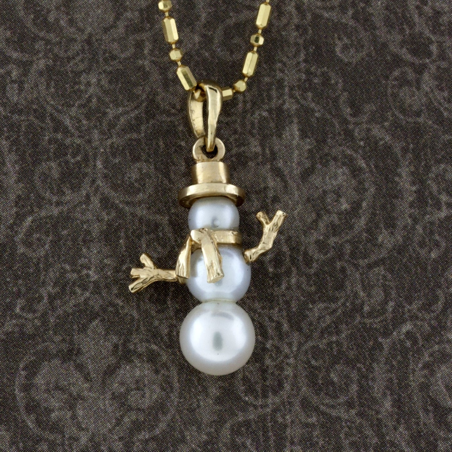 Small Top hat Snowman - Park City Jewelers