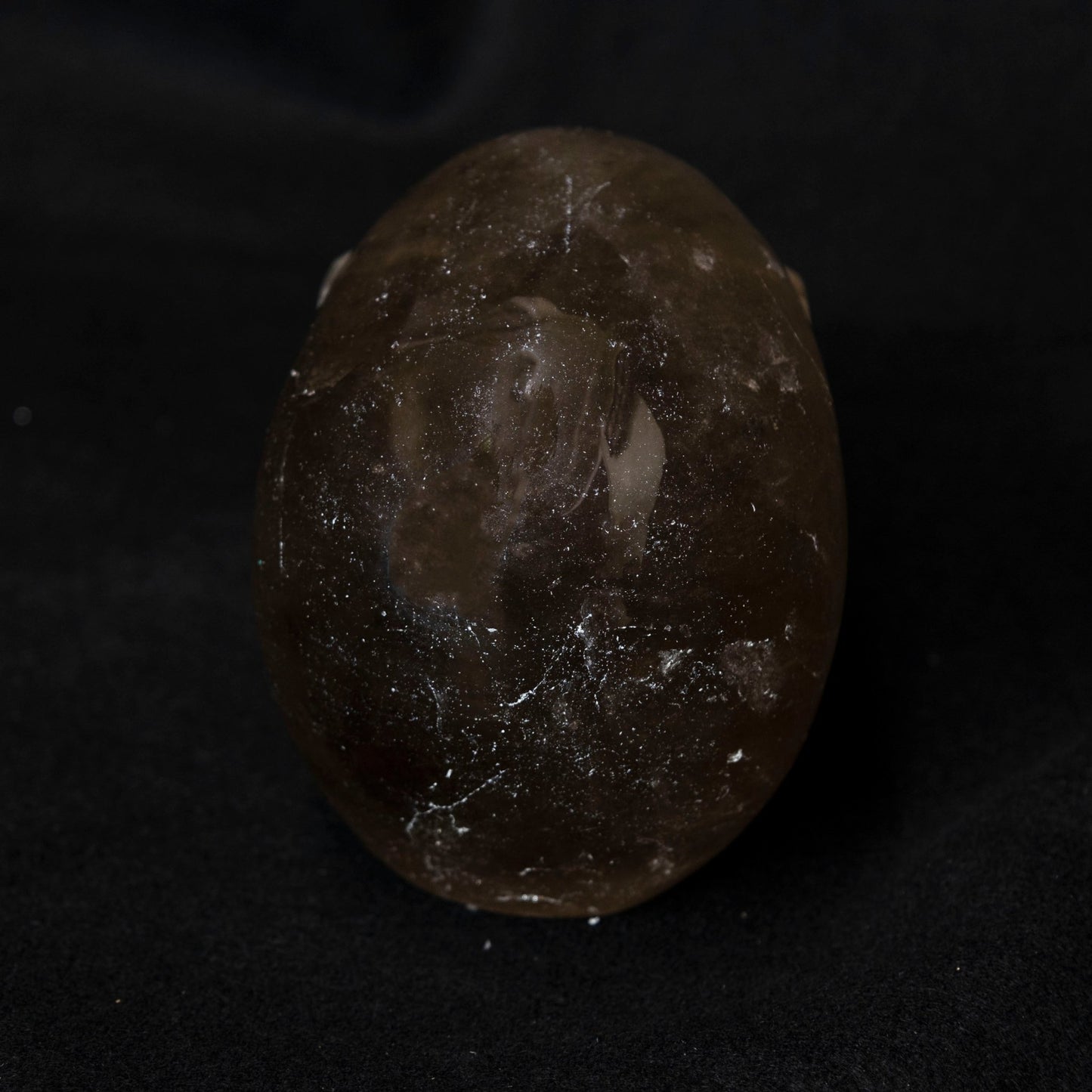 Smoky Quartz Skull 6 Inch Carving - Park City Jewelers