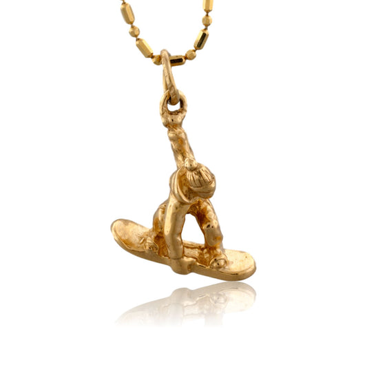 Snowboarder Charm - Park City Jewelers