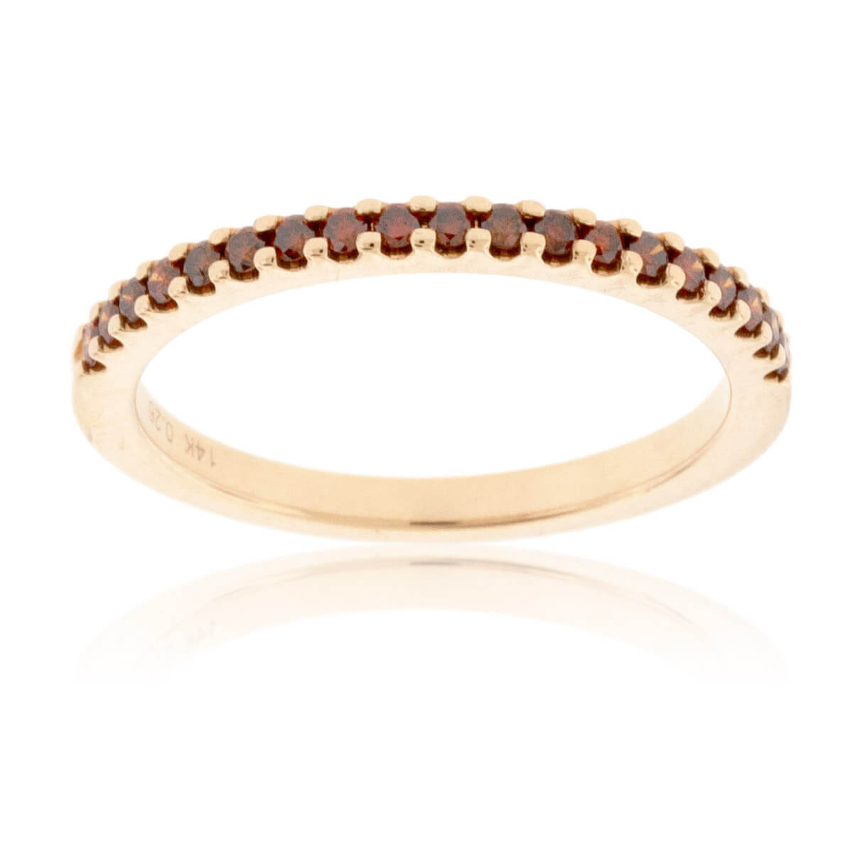 Stacking Cognac Diamond Ring - Park City Jewelers