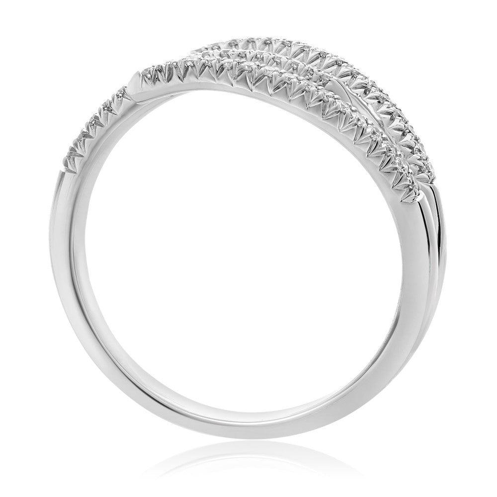 Staggered Diamond Ring - Park City Jewelers