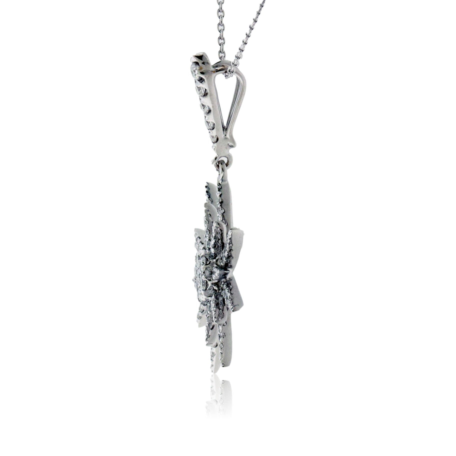 Star Diamond Burst Pendant w/Chain - Park City Jewelers