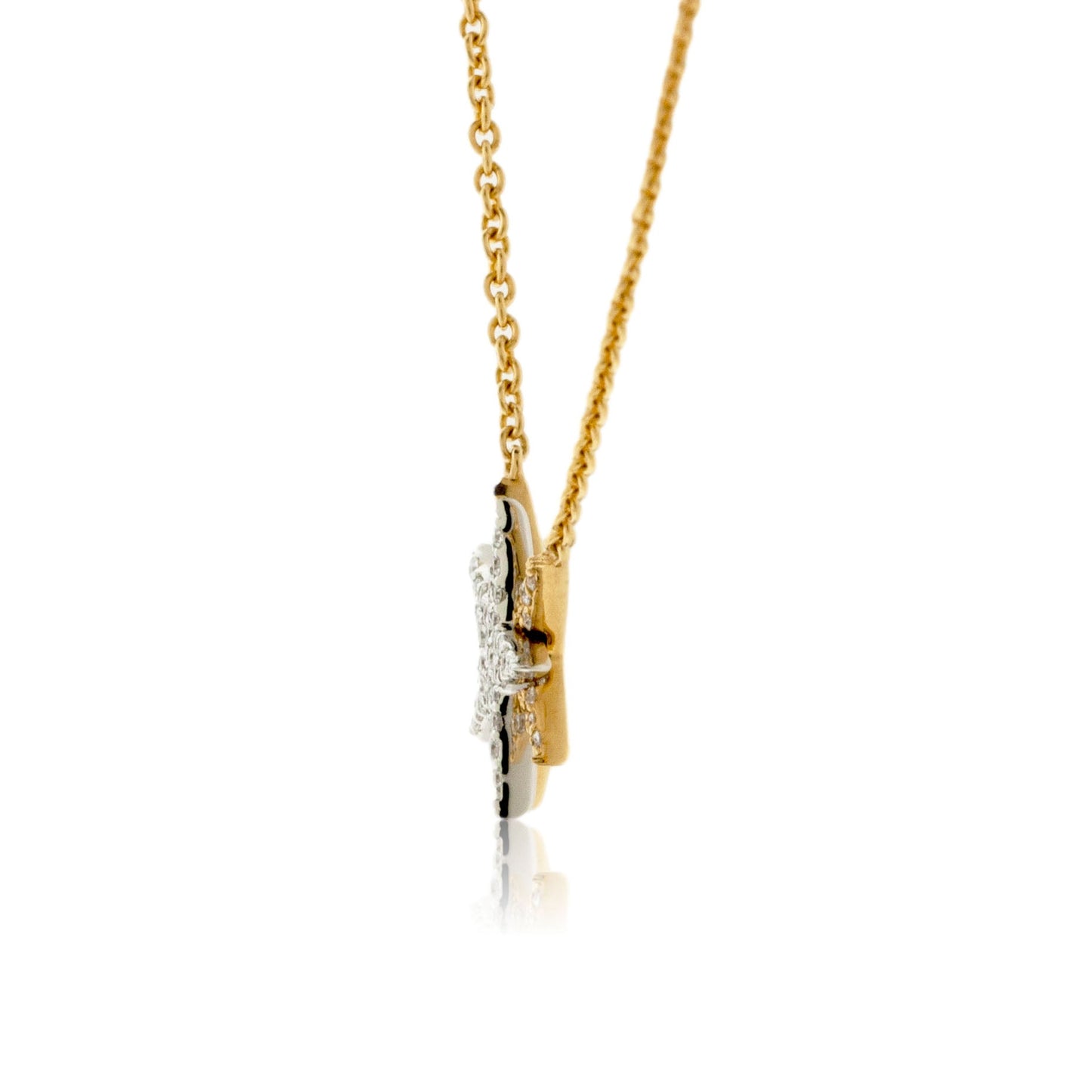 Star Diamond Burst Pendant w/Chain - Park City Jewelers