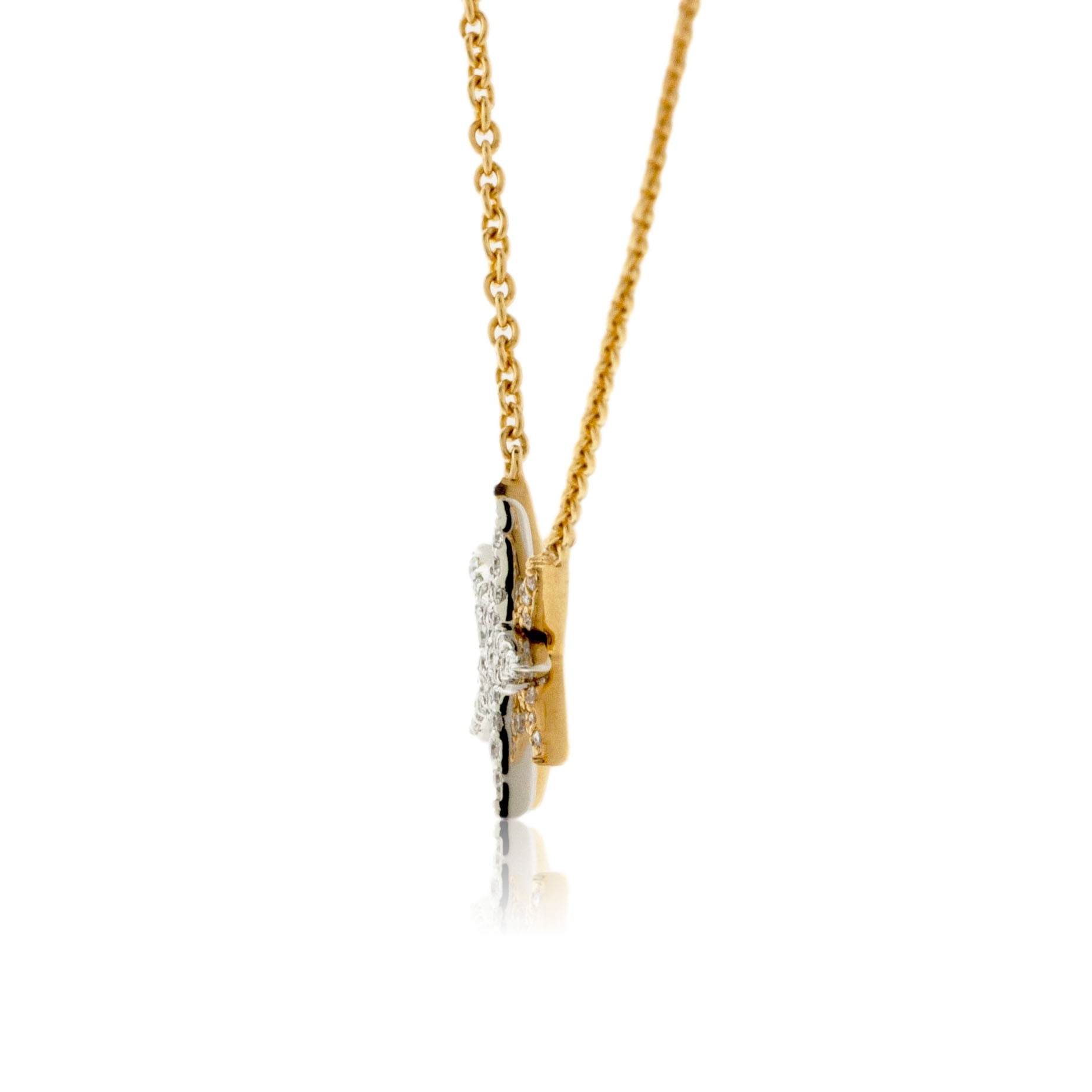 Star Diamond Burst Pendant w/Chain - Park City Jewelers