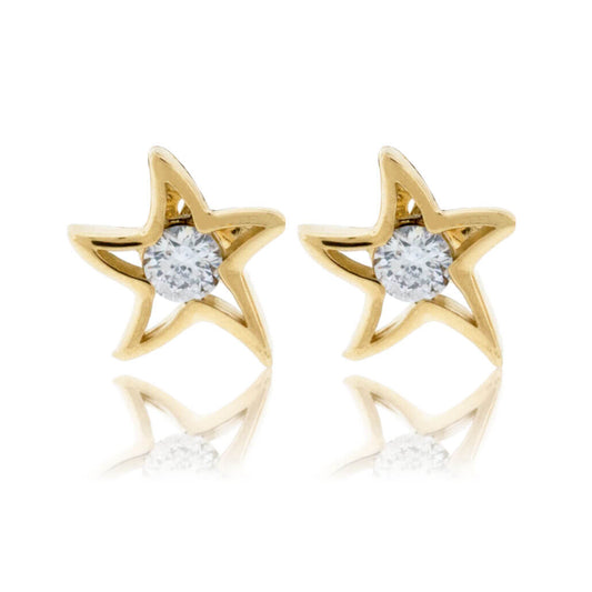 Star Fish Stud Earrings - Park City Jewelers