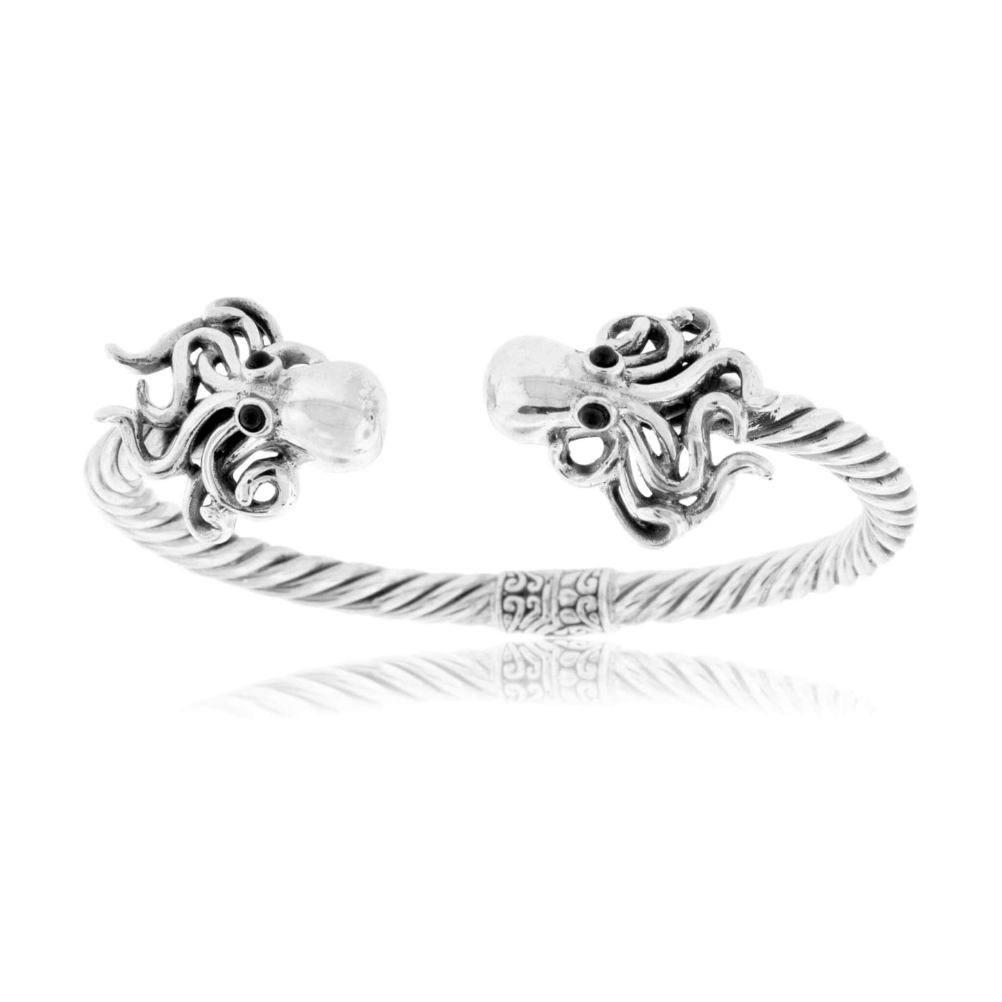 Sterling Silver Octopus Cuff Bracelet - Park City Jewelers