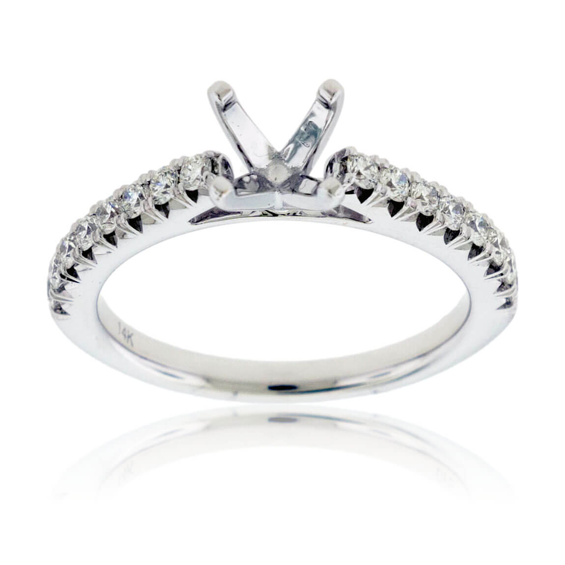 Stunning .40ctw Semi Mount Diamond Ring - Park City Jewelers
