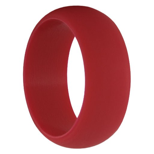TruBand Silicone Domed Red Band - Park City Jewelers