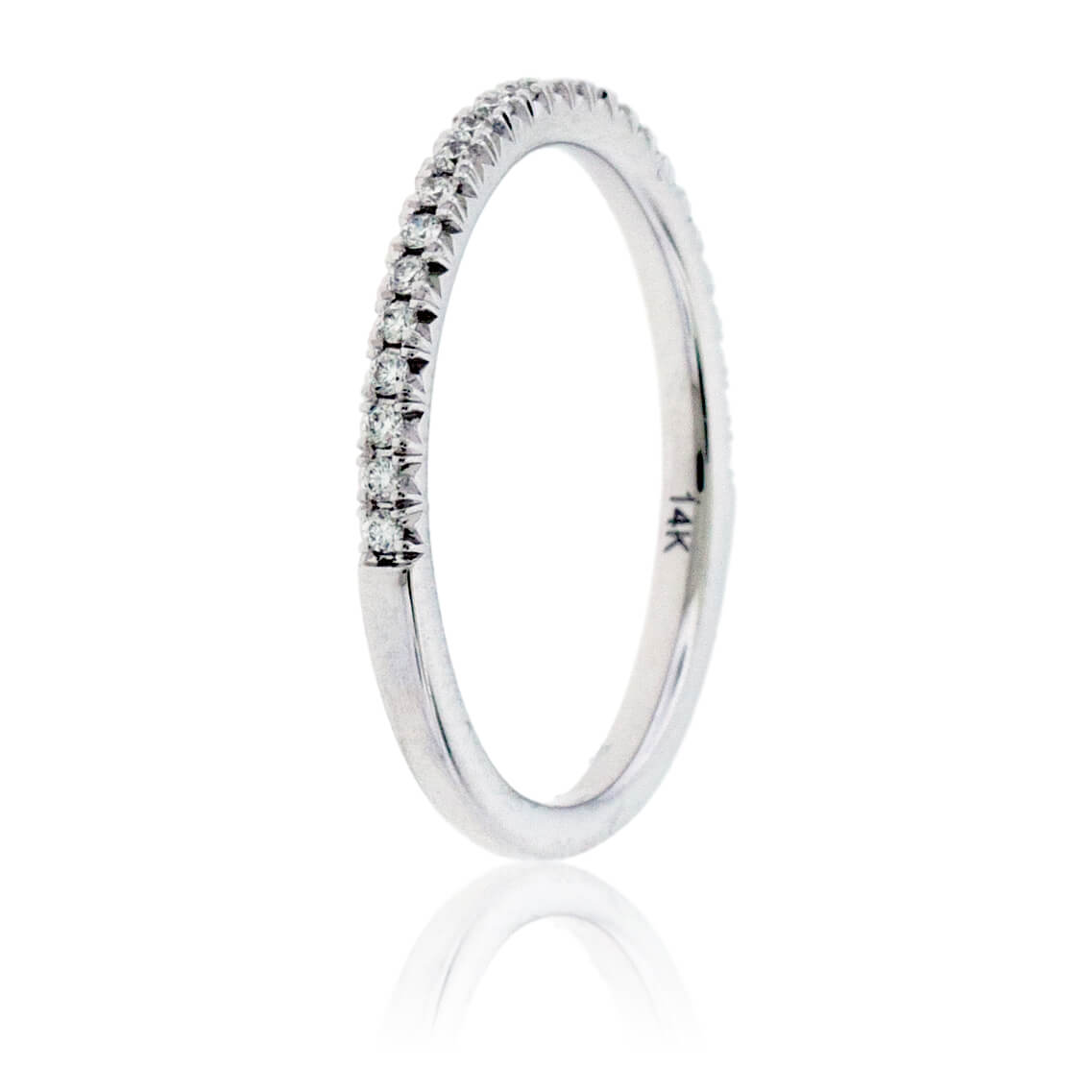 White Gold .15ctw Diamond Anniversary Band - Park City Jewelers