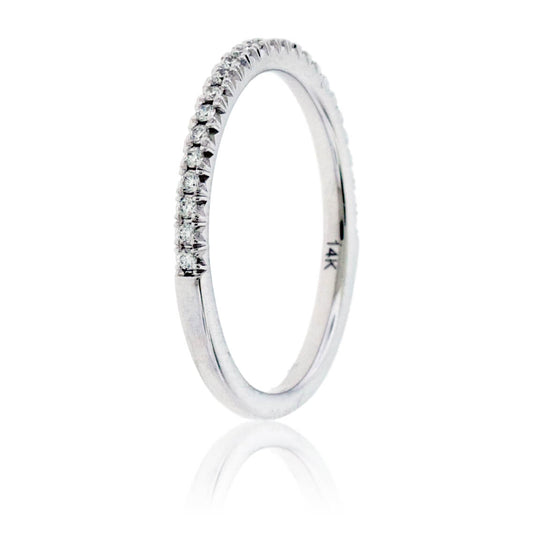 White Gold .15ctw Diamond Anniversary Band - Park City Jewelers