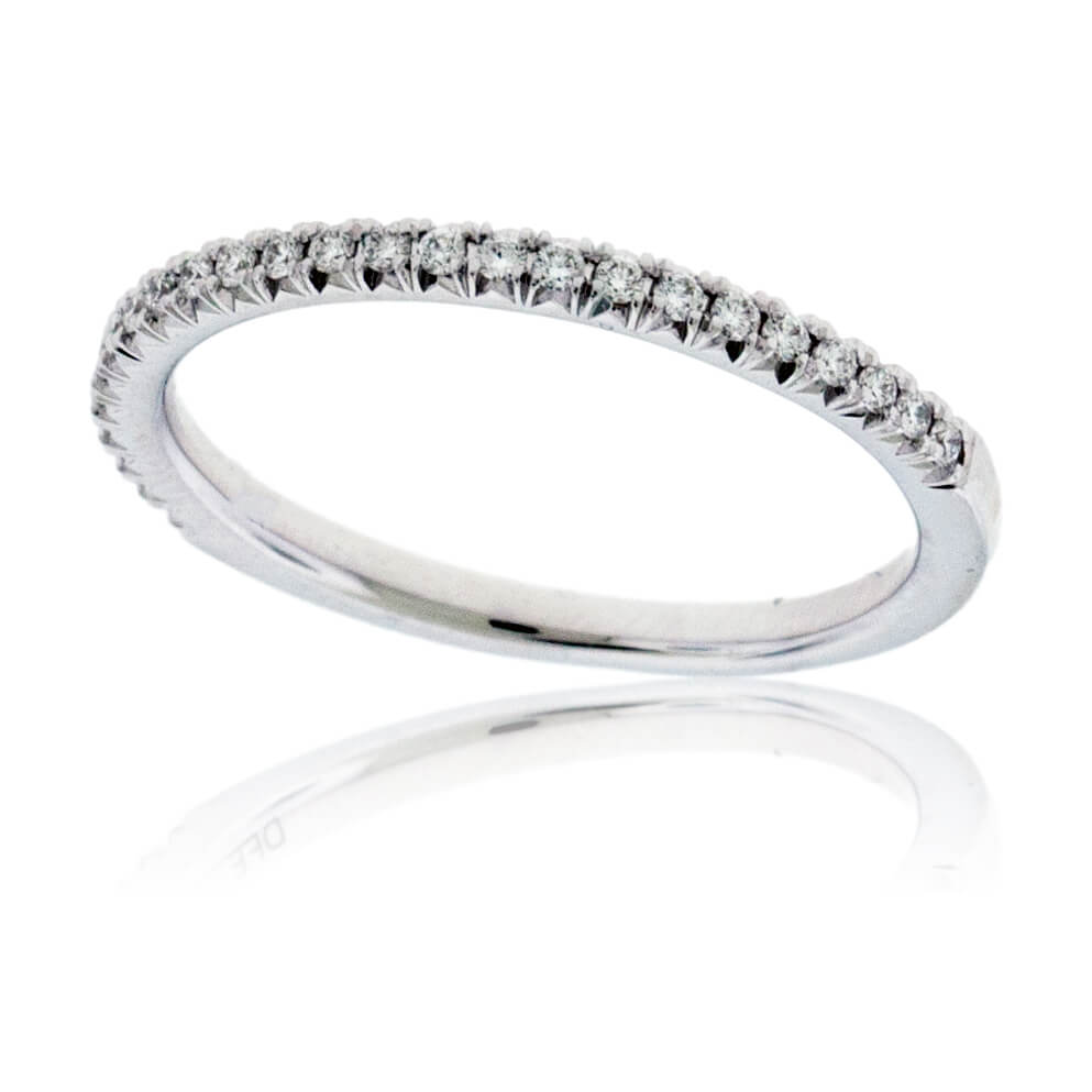 White Gold .15ctw Diamond Anniversary Band - Park City Jewelers