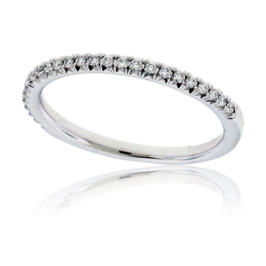 White Gold .15ctw Diamond Anniversary Band - Park City Jewelers