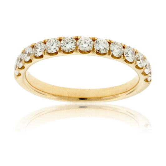 Yellow Gold Diamond Anniversary Band - Park City Jewelers