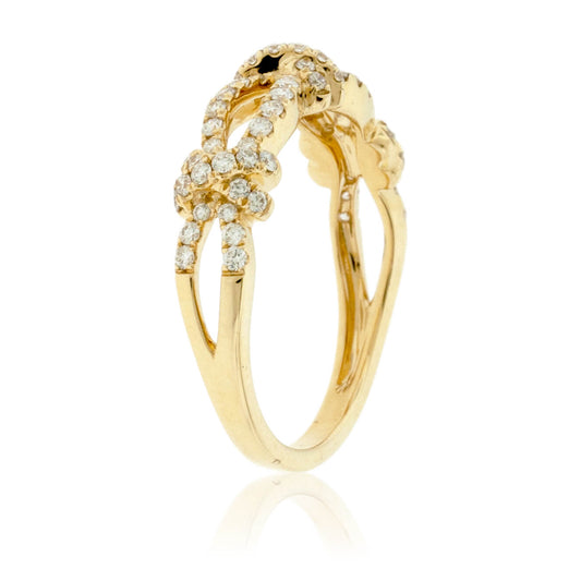 Yellow Gold Diamond Fashion Band - Park City Jewelers