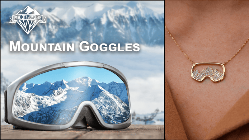 Mountain Goggle Jewelry: Ski-Inspired Designs in Sterling Silver and Gold - Park City Jewelers