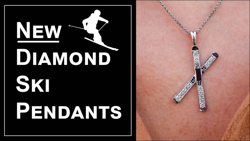 New Crossed Skis Pendants – The Perfect Jewelry for Ski Lovers | Park City Jewelers - Park City Jewelers