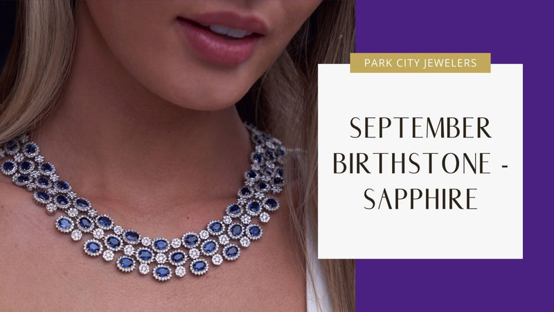 September Birthstone - Sapphire - Park City Jewelers