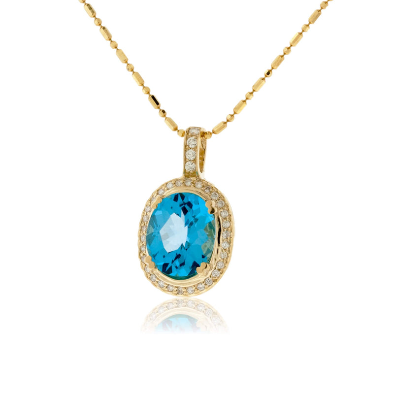 Blue Topaz Necklaces - Park City Jewelers