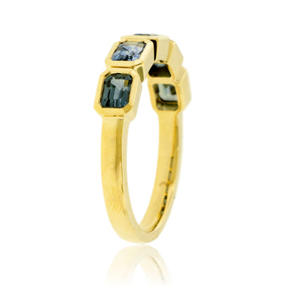 Montana Sapphire Bezel Ring
