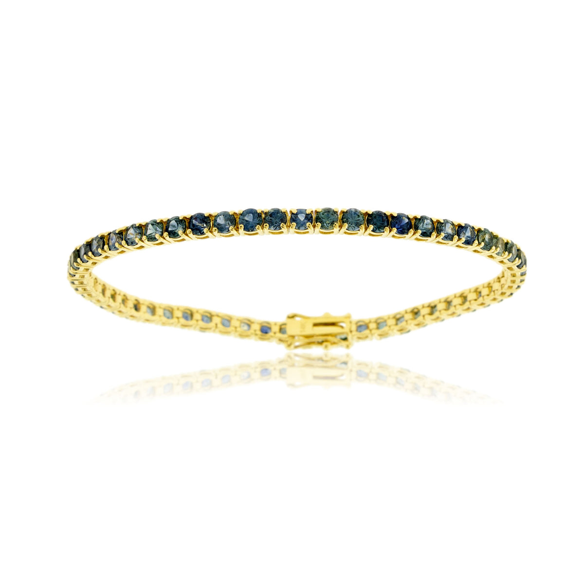 Montana Sapphire Tennis Style Bracelet