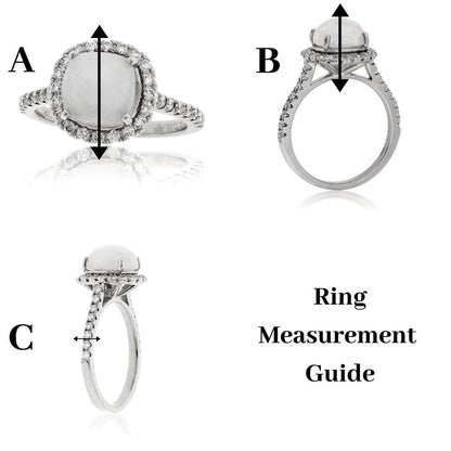14KY Diamond & Emerald Ring - Park City Jewelers
