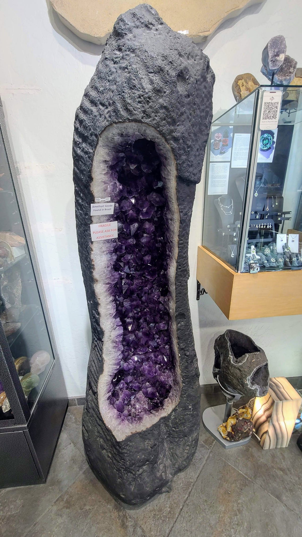 Large Amethyst Geode from Park City Jewelers
