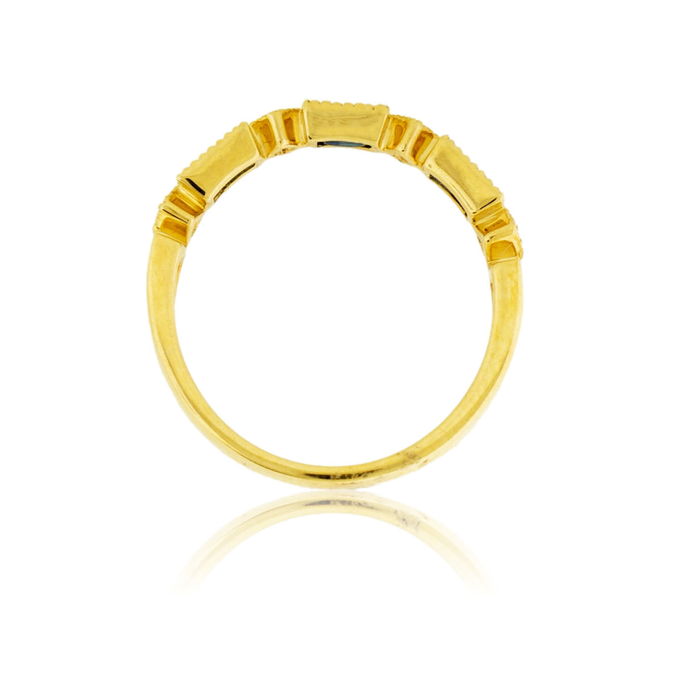 Diamond & Sapphire Ring