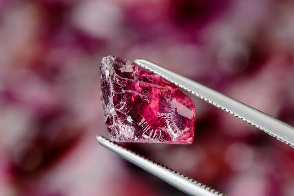 Rough Garnet Gemstone