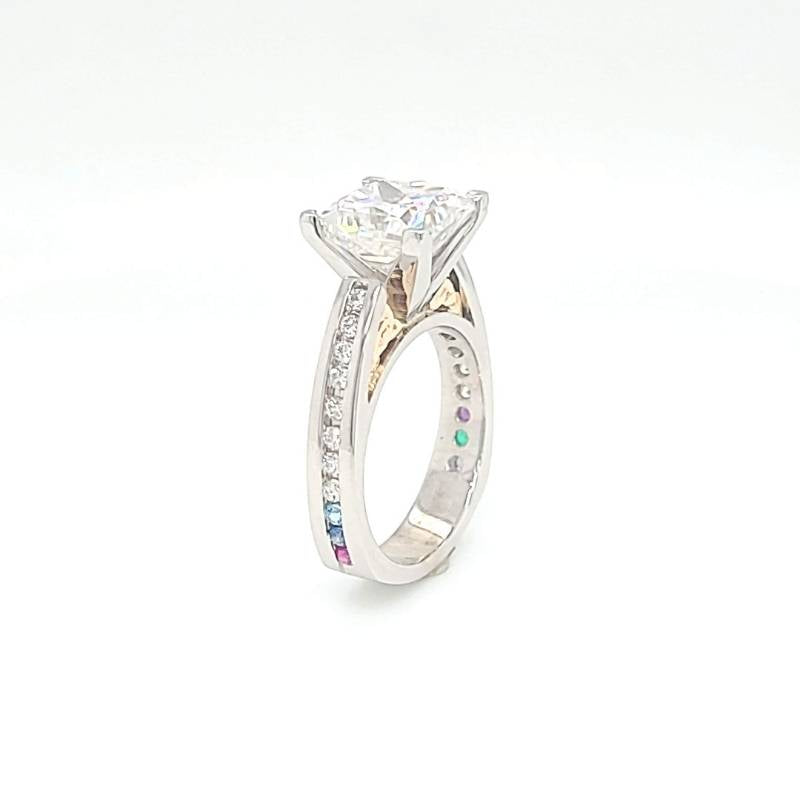 Custom engagement ring by Park City Jewelers