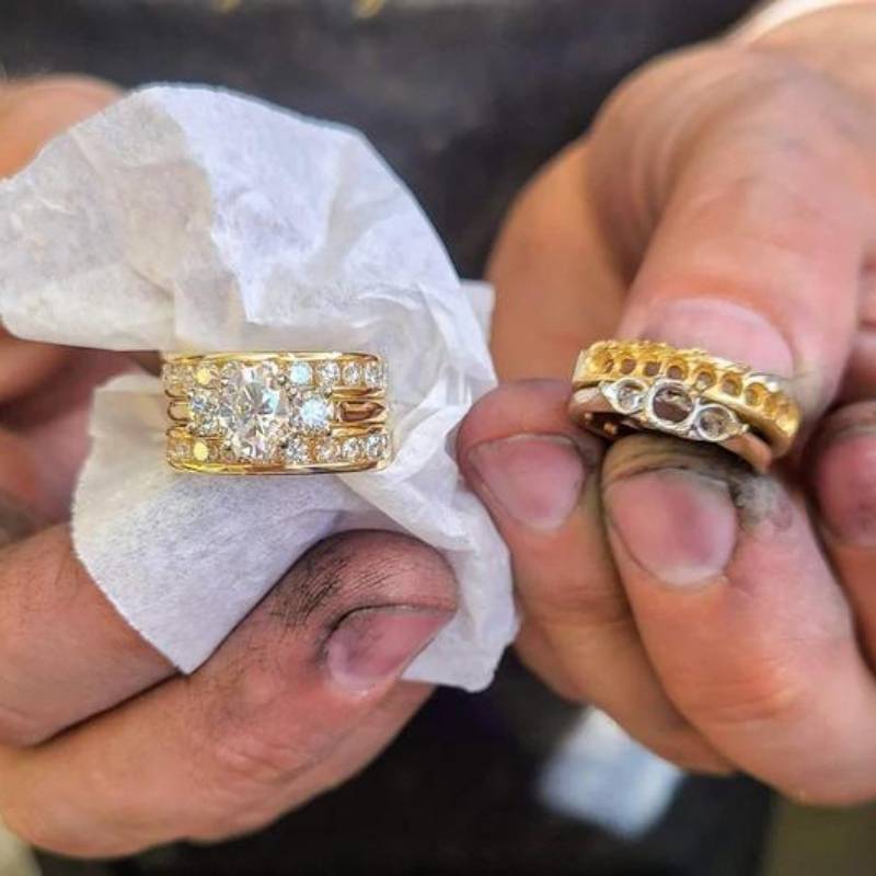 Custom wedding ring by Park City Jewelers