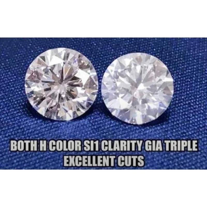 GIA diamond grading comparison