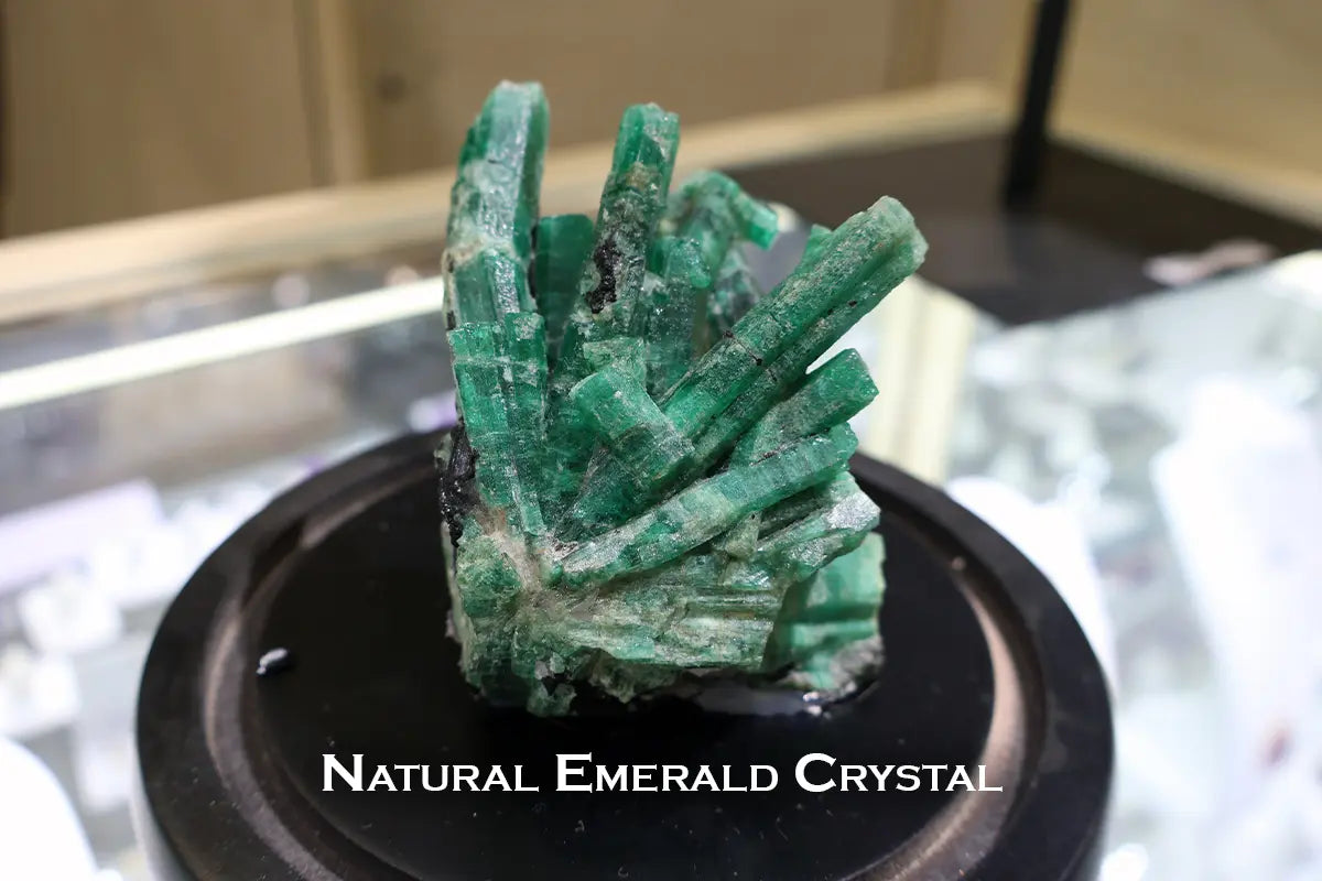 Natural Emerald Crystal from Park City Jewelers