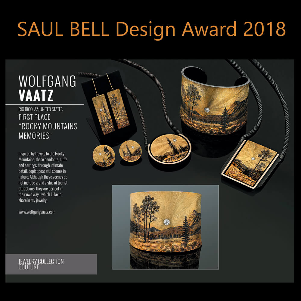 Wolfgang Vaatz Saul Bell Design Award 2018 graphic