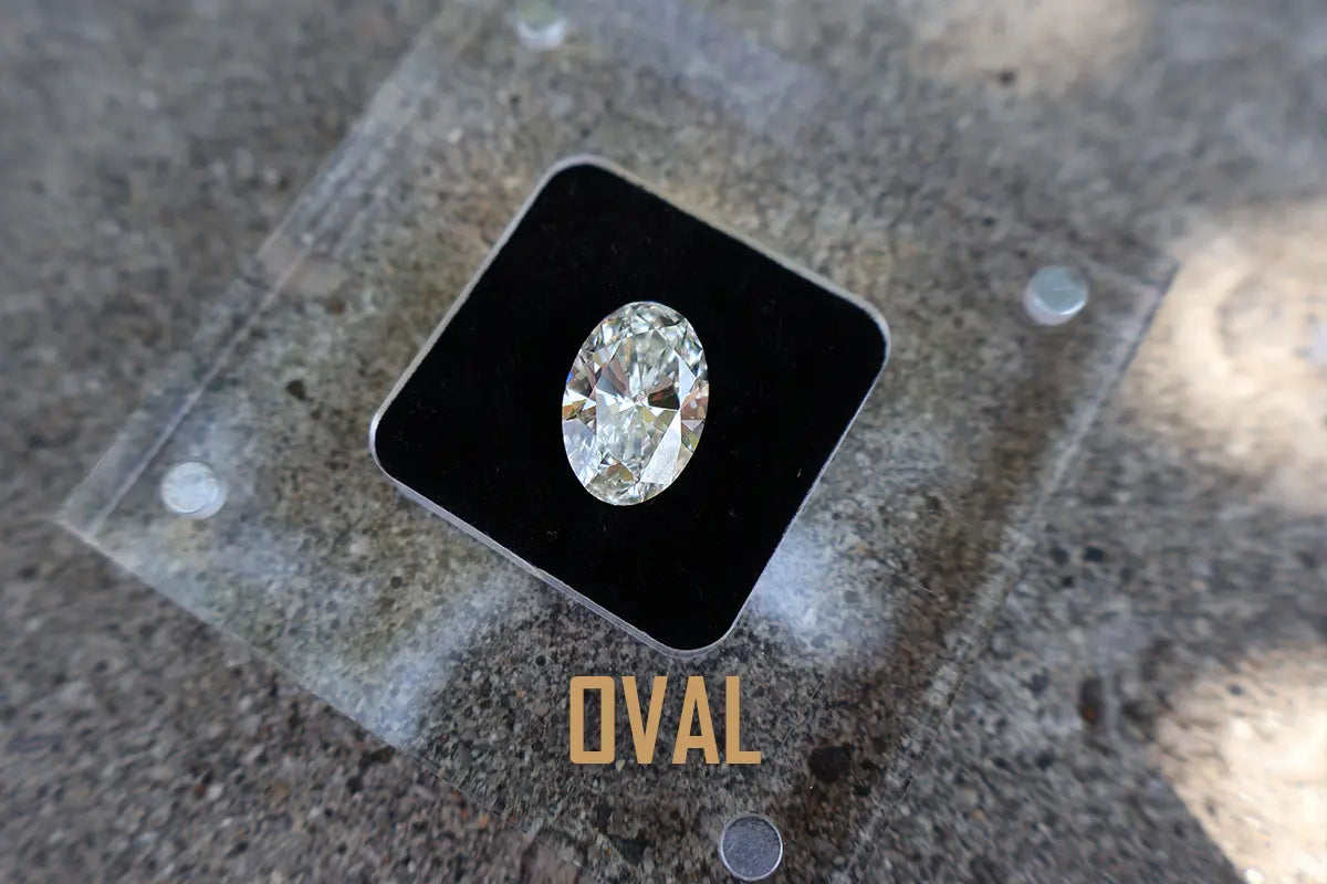 Loose Oval Lab Grown Diamond from Park City Jewelry