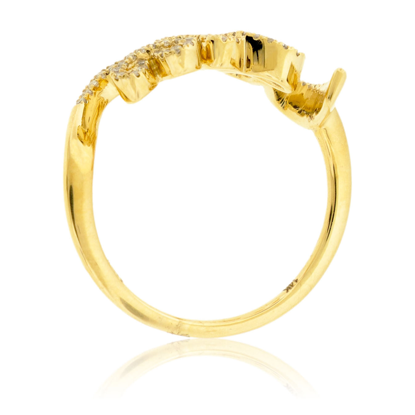 Diamond "Love" Ring