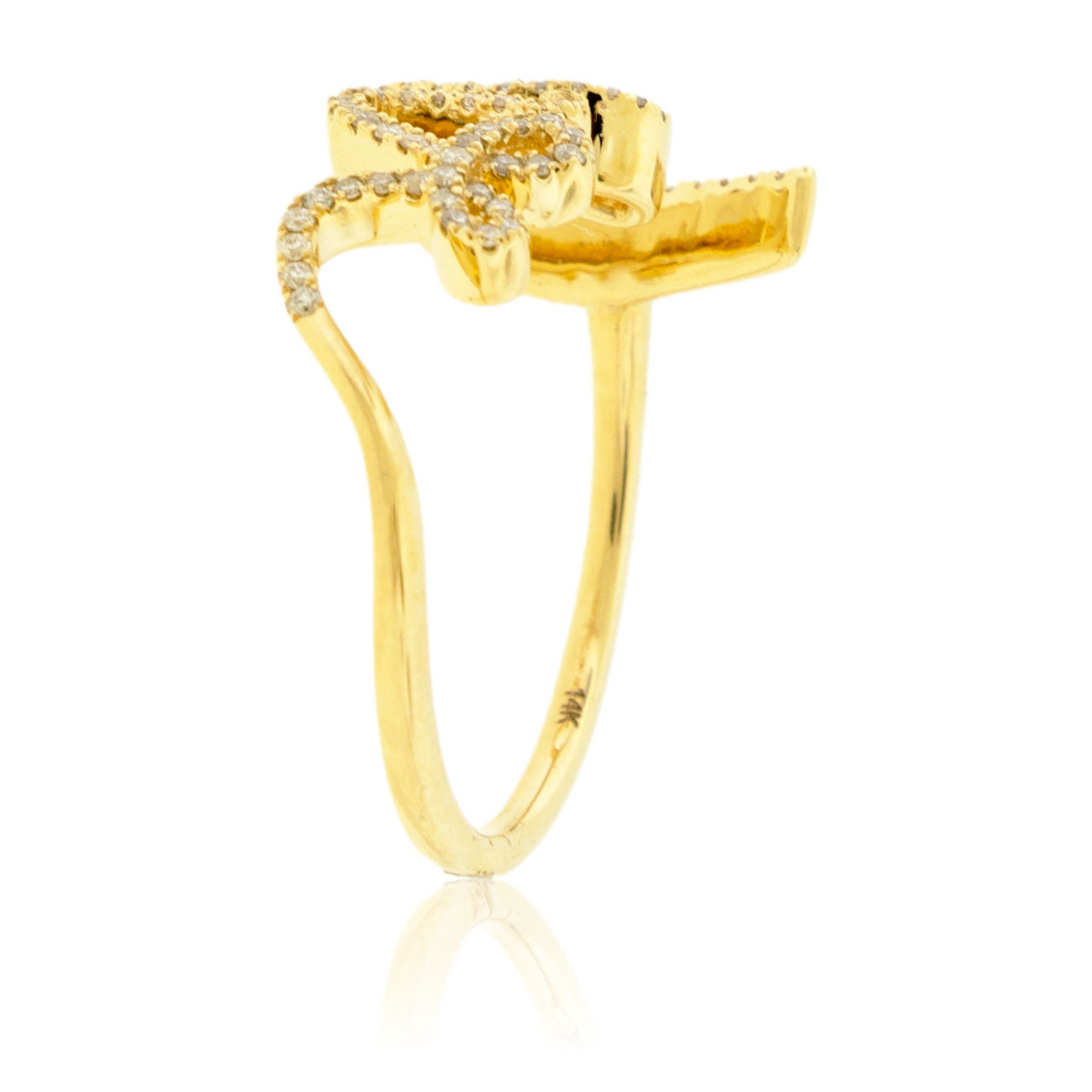 Diamond "Love" Ring