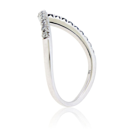 Diamond Contour Tracer Style Ring