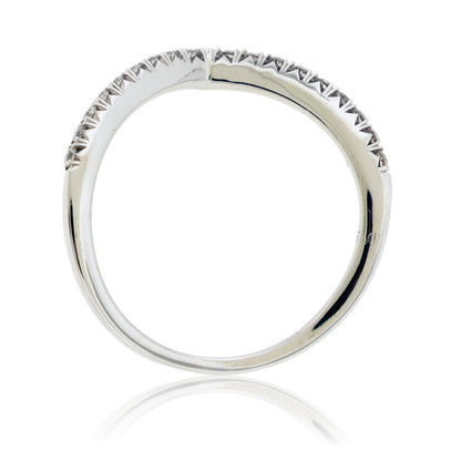 Diamond Contour Tracer Style Ring