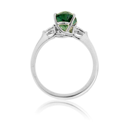 Diamond & Color Change Alexandrite Ring