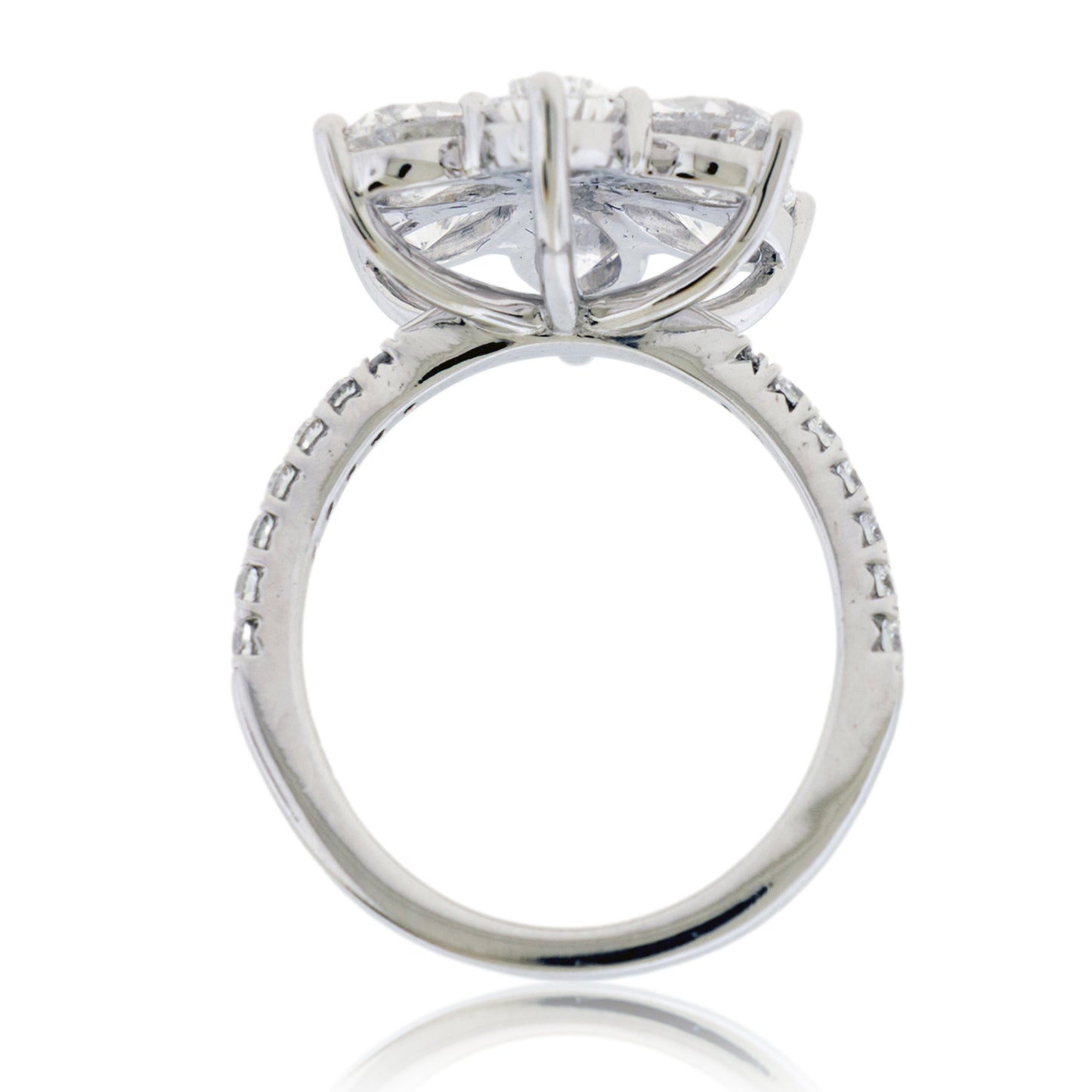 Lab Grown Diamond Snowflake Ring