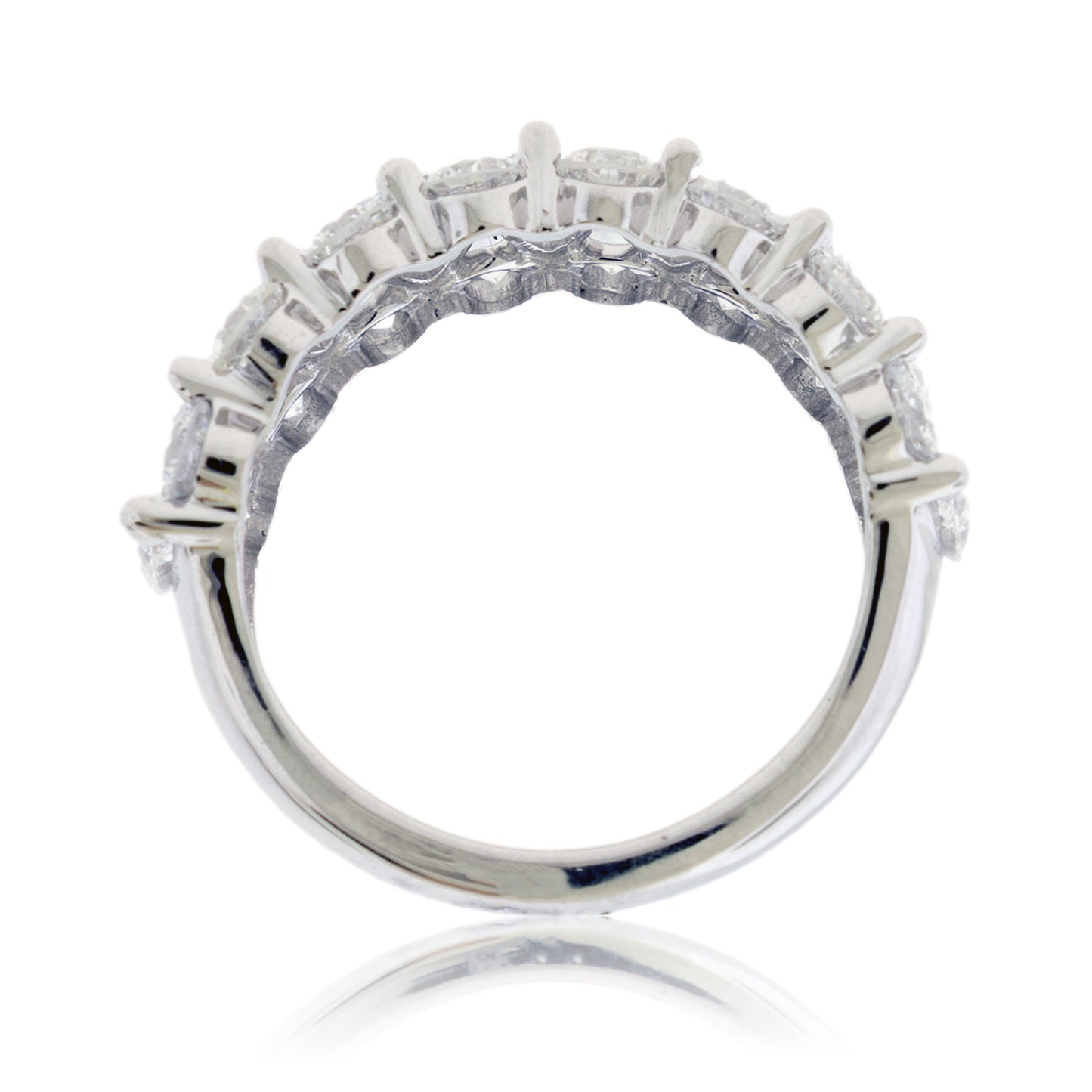 Marquise & Round Lab Grown Diamond Ring