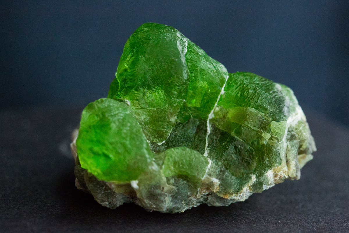 Natural Rough Peridot Crystal
