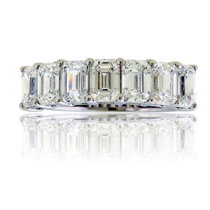 Emerald Cut Lab Grown Diamond Ring