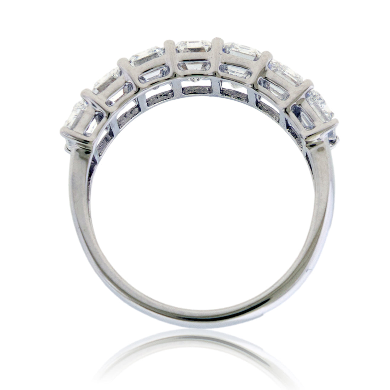 Emerald Cut Lab Grown Diamond Ring