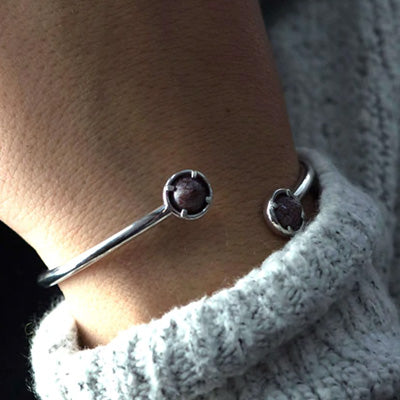 Woman Wearing Park City Jewelers Dinosaur Bone Bracelet