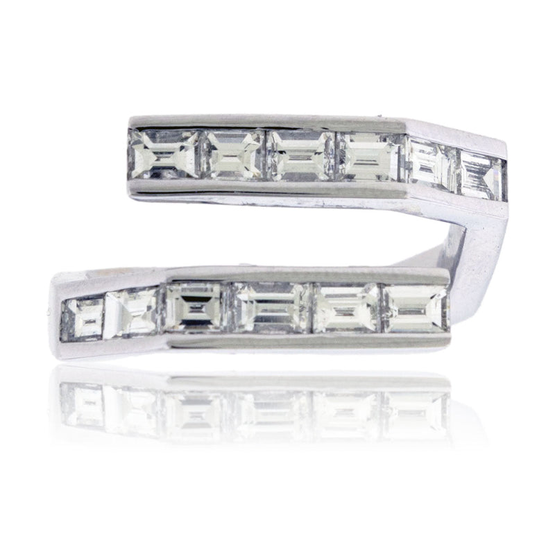 Baguette Diamond Open Center Ring - Park City Jewelers