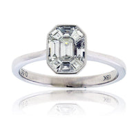 Baguette & Fancy Diamond Cluster Style Ring - Park City Jewelers